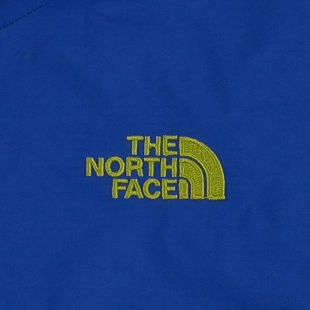 The North Face Rain Jacket Boy's Size XL 18/20 Blue HyVent Hooded Mesh Lined